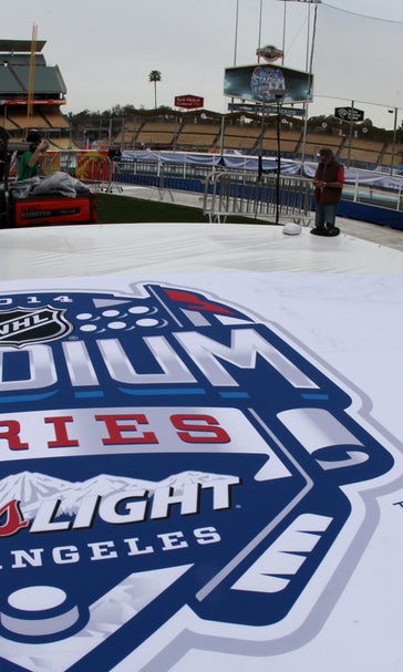 Dodger Stadium ready for historic Ducks-Kings outdoor game